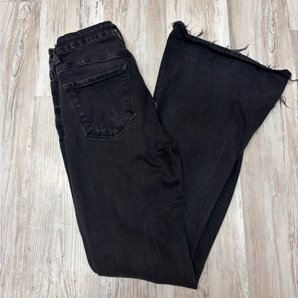 Black Flare Jeans